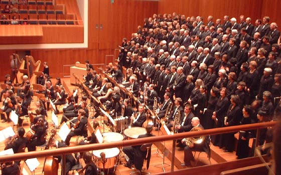 ドイツ・フライブルクバッハ合唱団との合同演奏会